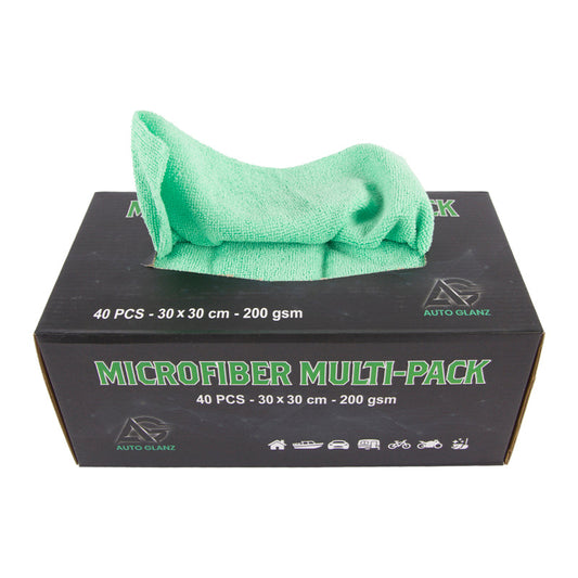 Microfiber Multi-Pack - 40 Premium Utility Cloths