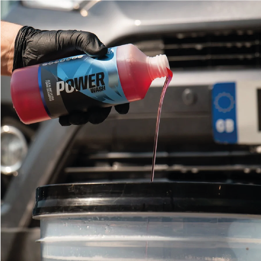 Power Wash - Alkaliskt Ultra Foam-schampo